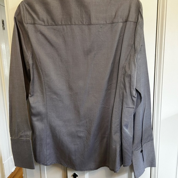 Ann Taylor Classic striped blouse - Picture 2 of 7